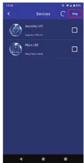 Fluval Plant 3.0 - Connexion de l'appli à l'appareil déclairage - 3
