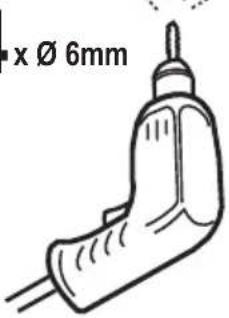 x Ø 6mm