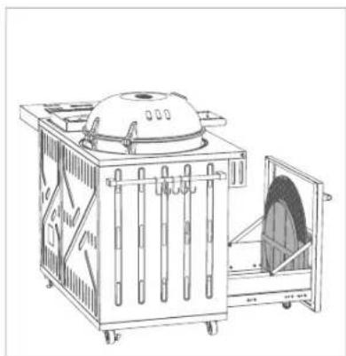 Outdoorchef Lugano 570 G - LUGANO 570 G -GRILLIN SÄILYTYS TILA - 3