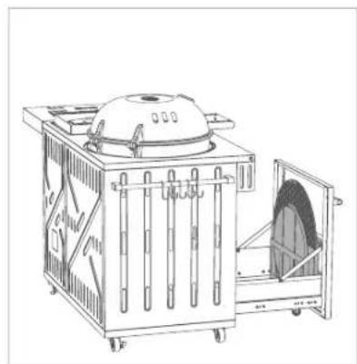 Outdoorchef Lugano 570 G - GEYMSLURÝMI LUGANO 570 G - 3