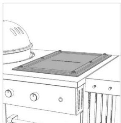 Outdoorchef Lugano 570 G - UTILISATION COMME COUVERCLE - 3