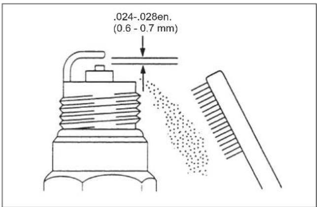 Maruyama EH230DSL - Mantenimiento de la Bujía - 1