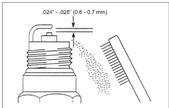 Maruyama EH230DSL - Spark Plug Maintenance - 1