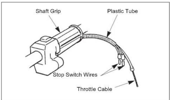 Maruyama EH230DSL - Connecting Stop Switch Wires - 1