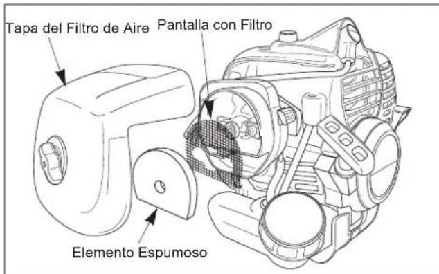 Maruyama EH230DSL - Limpieza del Filtro de Aire - 1