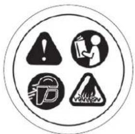 Maruyama EH230DSL - Adhesivos de Seguidad - 3