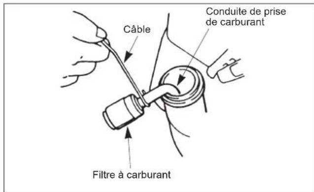 Maruyama EH230DSL - Remplacement du filtre à carburant - 1