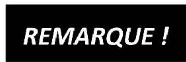 REMARQUE !