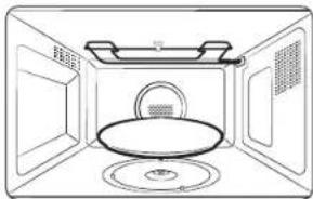 SAMSUNG MC28A5137CK - Utilisation du plat croustilleur - 1