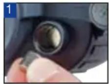 Steiner Commander 7x50 - HOW TO USE THE COMPASS: - 1