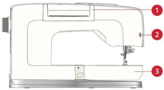Husqvarna-Viking Designer Ruby 90 - Arrière - 1