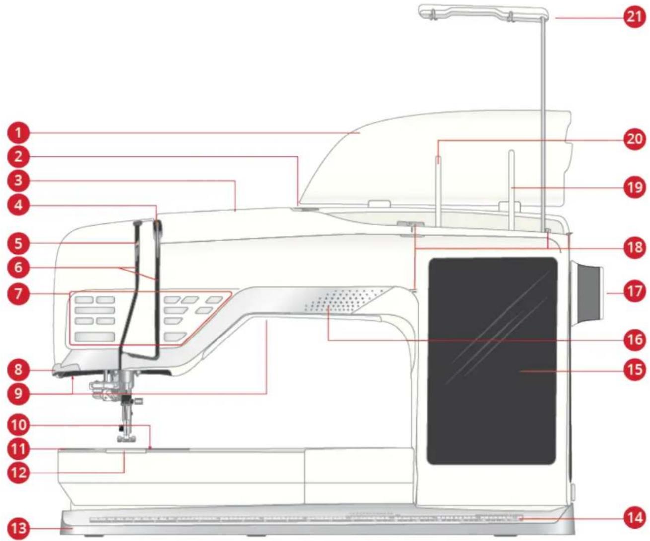 Husqvarna-Viking Designer Ruby 90 - Recto - 1