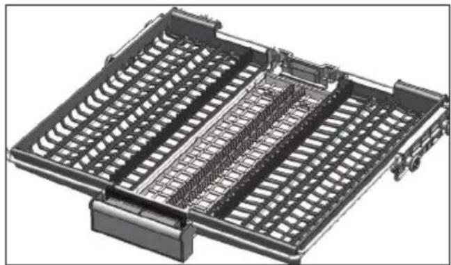 BEKO BDFN15440S - Panier à couverts supérieur - 1