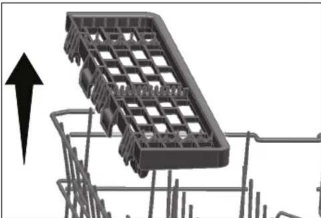 BEKO BDFN15440S - Support multifonction du panier supérieur - 2