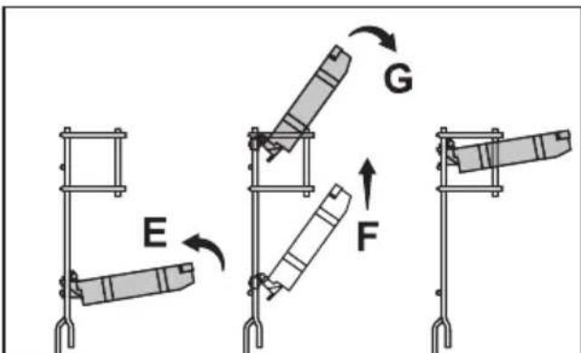 BEKO BDFN15440S - Support multifonction/à hauteur ajustable du panier inférieur - 5