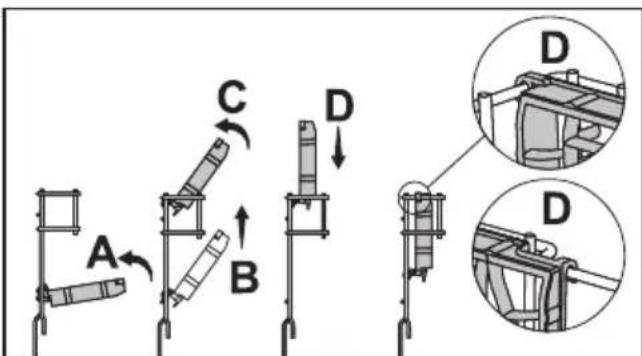 BEKO BDFN15440S - Support multifonction/à hauteur ajustable du panier inférieur - 4
