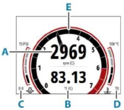 SIMRAD IS42J - Jauge statique - 2