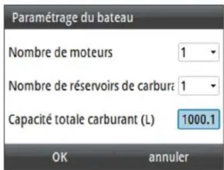 SIMRAD IS42J - Modification d'une valeur - 1