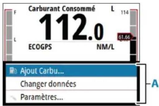 SIMRAD IS42J - Menus - 1