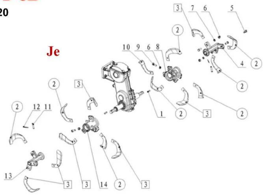 Anova MTC620 - Chapitre X. Despiece - 9