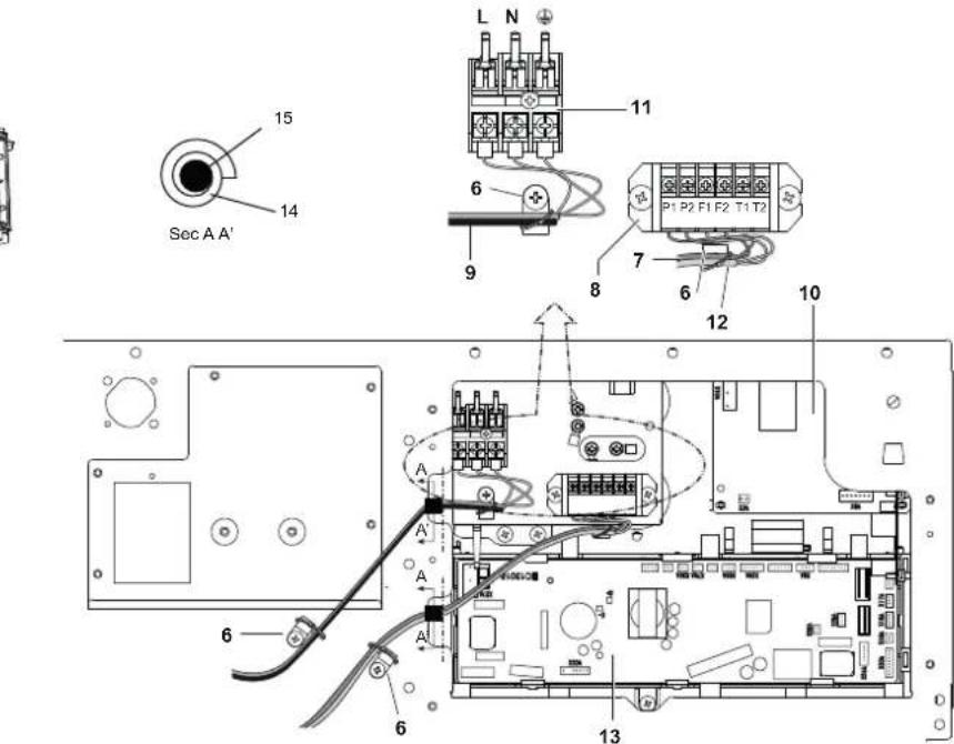 DAIKIN FXSQ15A2VEB - KONEKTOR (OPSYYONEL AKSESUAR) - 12