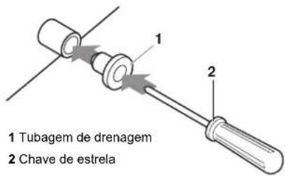 DAIKIN FXSQ15A2VEB - Cuidados com o bocal de drenagem - 2