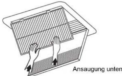 DAIKIN FXSQ15A2VEB - Reinigung des Luftfilters - 8
