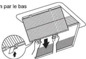 DAIKIN FXSQ15A2VEB - Comment nettoyer le filtré à air - 4