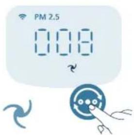 PHILIPS AC3220 - Alterar a definição do modo - 2