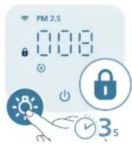 PHILIPS AC3220 - Cocuk kilidini ayarlama - 1