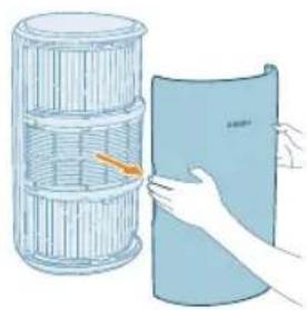 PHILIPS AC3220 - Czyszczenie powierzchni filtrów - 3