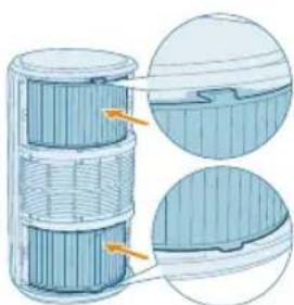 PHILIPS AC3220 - A szurok feluletenek megtisztítasa - 6