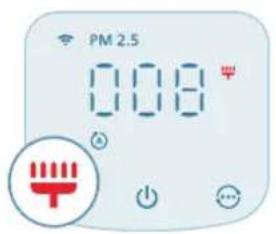 PHILIPS AC3220 - Membersihkan permukaan filter - 1