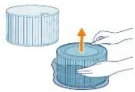 PHILIPS AC3220 - Filtreleri takma - 3