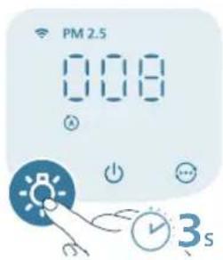 PHILIPS AC3220 - Cac nut dieu khien: - 2