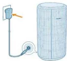 PHILIPS AC3220 - Tilbakestilling av filteret - 2