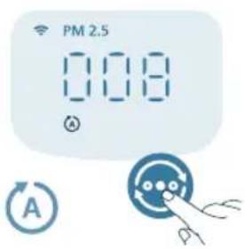 PHILIPS AC3220 - Režima iestatijuma maina - 1