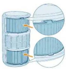 PHILIPS AC3220 - Limpieza de la superficie de los filtros - 6