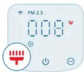 PHILIPS AC3220 - Reinigen der Oberfläche der Filter - 1