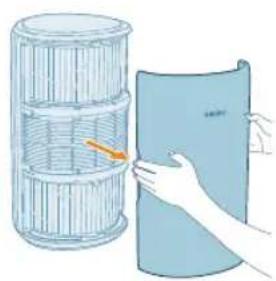 PHILIPS AC3220 - Mengganti filter - 3