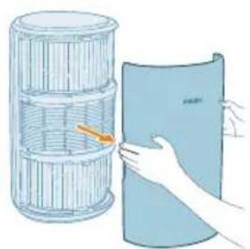 PHILIPS AC3220 - Skifte filtrene - 3