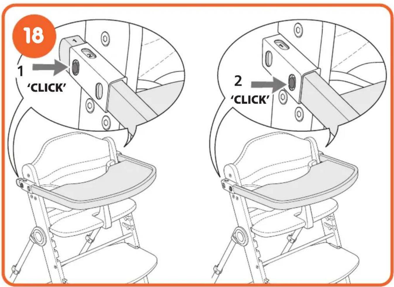 COSATTO Waffle 2 - Modo trona al modo silla: - 22