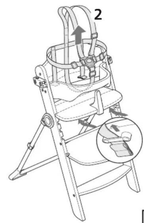 COSATTO Waffle 2 - Modo trona al modo silla: - 28
