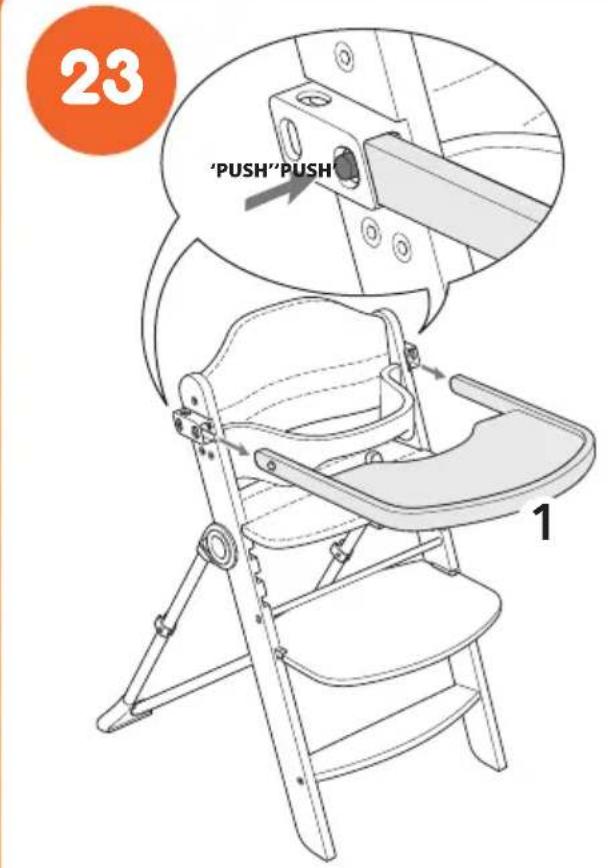 COSATTO Waffle 2 - Modo trona al modo silla: - 27