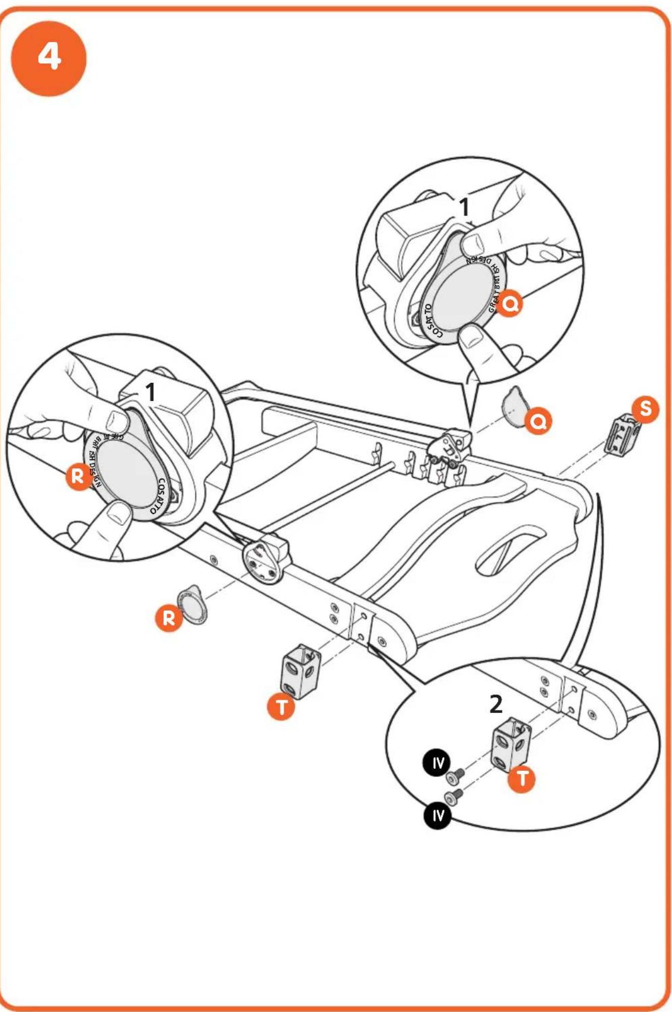 COSATTO Waffle 2 - Modo trona al modo silla: - 6