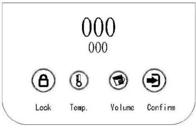 TREBS Comforttemp 99341 - EXPLICATION DES TOUCHES DE COMMANDE - 1