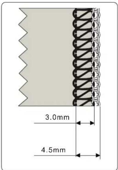 MEDION LIFE SO09 (MD 19169) - Narrow and wide chainstitching with three threads - 1