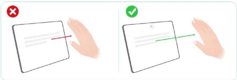 HONOR MagicPad 2 - Améliorer le taux de réussite de Geste de retour - 1