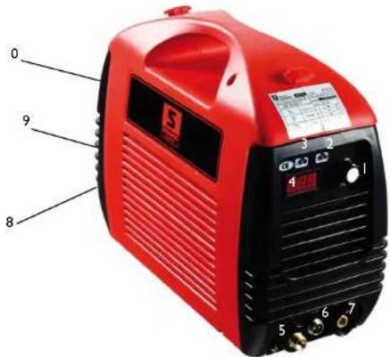 Stamos SPlasma 80P - SCHEMA DES RACCORDEMENTS S-PLASMA 50 - 2