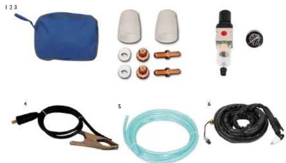 Stamos SPlasma 80P - ACCESORIOS DEL S-PLASMA 50 - 1
